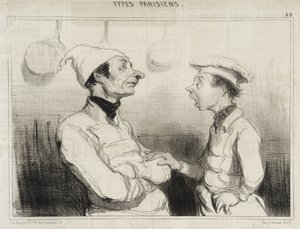 De vet godt hvilken svamp De snakket om... av Honoré Daumier