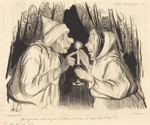 Det finnes ingenting som dette mot forkjølelse... av Honoré Daumier