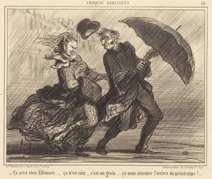 Det er ingenting, Éléonore... det er ingenting... av Honoré Daumier