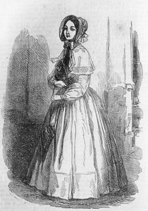 Julie Mercadet, illustrasjon fra Good Businessman (Le Faiseur) av Honore de Balzac (1799-1850), fransk utgave