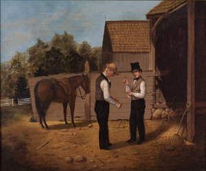 Forhandling om en hest, 1850-1855