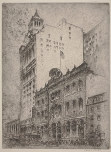 Tammany Hall (etsing) av Horace Devitt Welsh