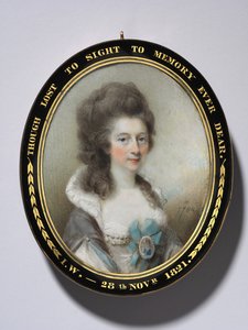 Portrett av Lady Grace Anna Newenham, 1784. av Horace Hone