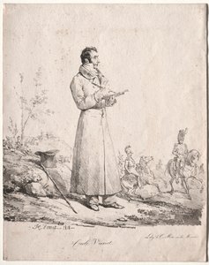 Antoine Charles Horace Vernet, kalt Carle av Emile Jean Horace Vernet