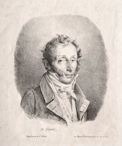 Carle Vernet av Emile Jean Horace Vernet
