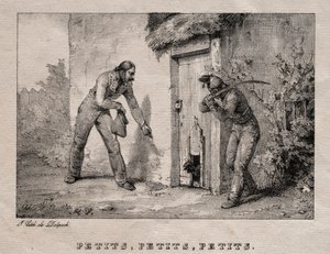 Marauders (Marauders. Small! Small! Small!) av Emile Jean Horace Vernet