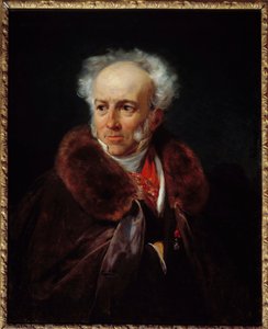 Portrett av maleren Jean Baptiste Isabey (1767-1855) Maleri av Emile dit Horace Vernet (1789-1863) 1828 Søn. 0,81x0,64 m av Emile Jean Horace Vernet