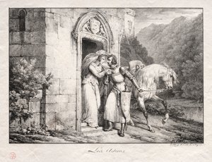 Avskjedene. av Emile Jean Horace Vernet