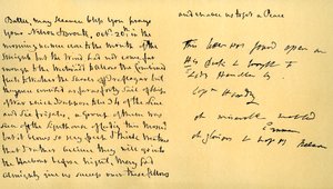 Brev fra Lord Horatio Nelson til Lady Emma Hamilton, 19. oktober 1805 av Horatio Nelson