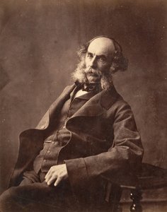Portrett av en sittende herre, ca. 1856-59. av Horatio Ross