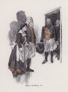 Illustrasjon for Evangeline, A Tale of Arcadie, av Henry Wadsworth Longfellow (litho)