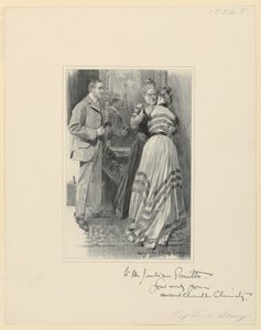 Jeg sto målløs i min forvirring av Howard Chandler Christy