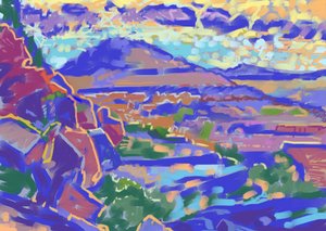 Land and Light, Sedona (datakunst)