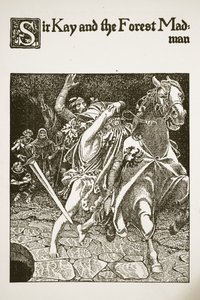Sir Kay and the Forest Madman, illustrasjon fra 