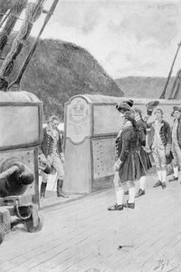 The Escape of Arnold på den britiske Sloop-of-War 