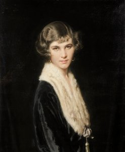 Portrett av Elizabeth Woodville (olje på lerret)