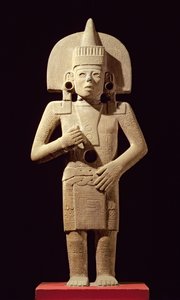 Life-Death Figure, fra Veracruz, Mexico, 900-1250 (se 180901) av Huaxtec