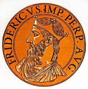 Medaljongportrett av Frederick I Barbarossa