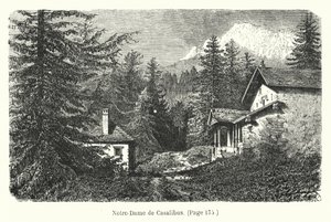 Illustrasjon til De to Robinsonene fra Grande-Chartreuse (gravering)
