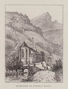 Vår Frue av Livron, ved Caylus (gravering)