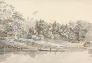 Landsbyen i Colna (India) av Hubert Cornish