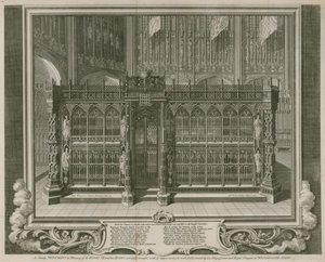 Et staselig monument til minne om kong Henry VII og hans dronning