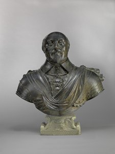 Robert Bertie (1582-1642) 1. jarl av Lindsey, ca. 1640 (bronse) av Hubert Le Sueur