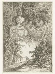 Bryst Les Soirees de Rome (serietittel) Romerske ansikter (serietittel) av Hubert Robert