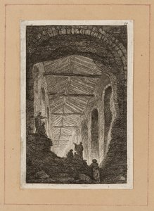 Tallerken ti fra Evenings in Roma av Hubert Robert