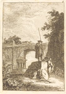 Triumfbuen av Hubert Robert