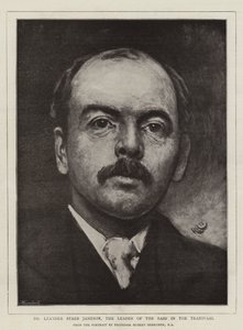 Dr Leander Starr Jameson, lederen av raidet i Transvaal av Hubert von Herkomer