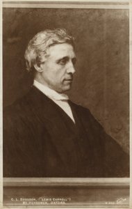 Lewis Carroll (1832-1898), engelsk forfatter av Hubert von Herkomer