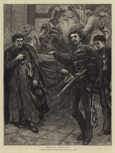 Roma, i helligdommen av Hubert von Herkomer