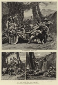 Scener fra trollkvinnen av Hubert von Herkomer