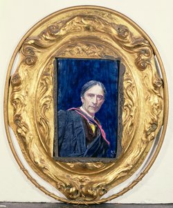 Selvportrett av kunstneren, 1878 (olje) av Hubert von Herkomer