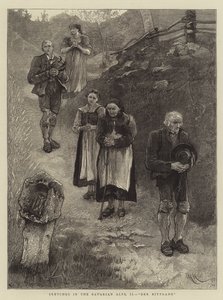 Skisser i de bayerske alpene, II, Der Bittgang