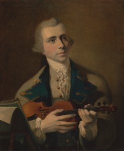 Portrett av en mann, sannsynligvis et selvportrett av Hugh Barron
