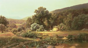 Sommer i Blue Ridge, 1874 av Hugh Bolton Jones