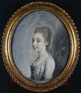Portrett av Georgiana Spencer, senere hertuginne av Devonshire