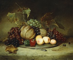 Bountiful Still Life, 1855 av Hugh Newell