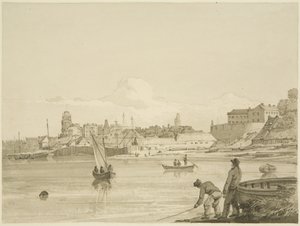 En del av den flytende havnen mellom Ropewalk og Canon