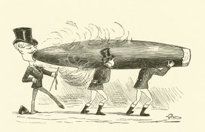 Sigarrøyking (gravering) av Hugh Rowley