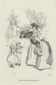 Og se hvordan barna går videre, 1896 av Hugh Thomson