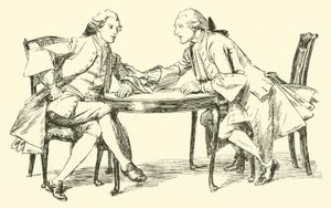 Samtale (gravering) av Hugh Thomson
