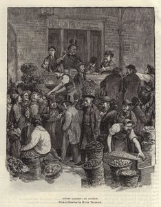 Covent Garden - en auksjon av Hugh Thomson