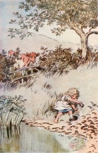 Her satt Eppie av Hugh Thomson