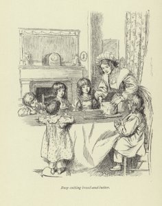 Illustrasjon for Amos Barton av George Eliot av Hugh Thomson