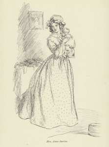 Illustrasjon for Amos Barton av George Eliot av Hugh Thomson