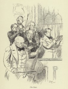 Illustrasjon for Amos Barton av George Eliot av Hugh Thomson