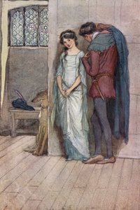Illustrasjon for The Merry Wives of Windsor av Hugh Thomson